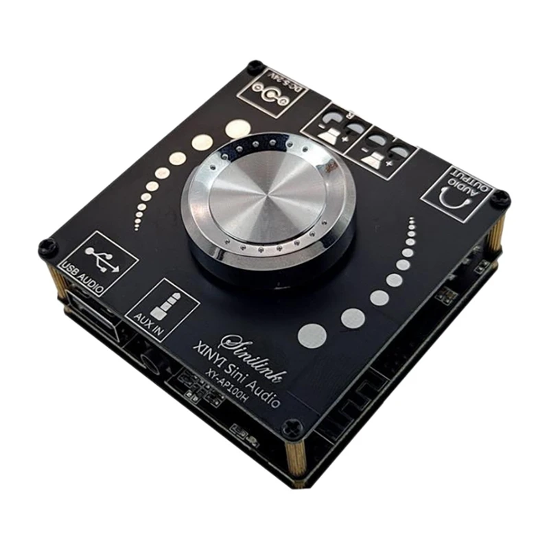 XY-AP100L Digital Power Amplifier Board 100W+100W Stereo Bluetooth 5.0 Dual-Channel 360° Stepless Tuning Amplifier Board
XY-AP100L Digital Power Amplifier Board 100W+100W Stereo Bluetooth 5.0 Dual-Channel 360° Stepless Tuning Amplifier Board