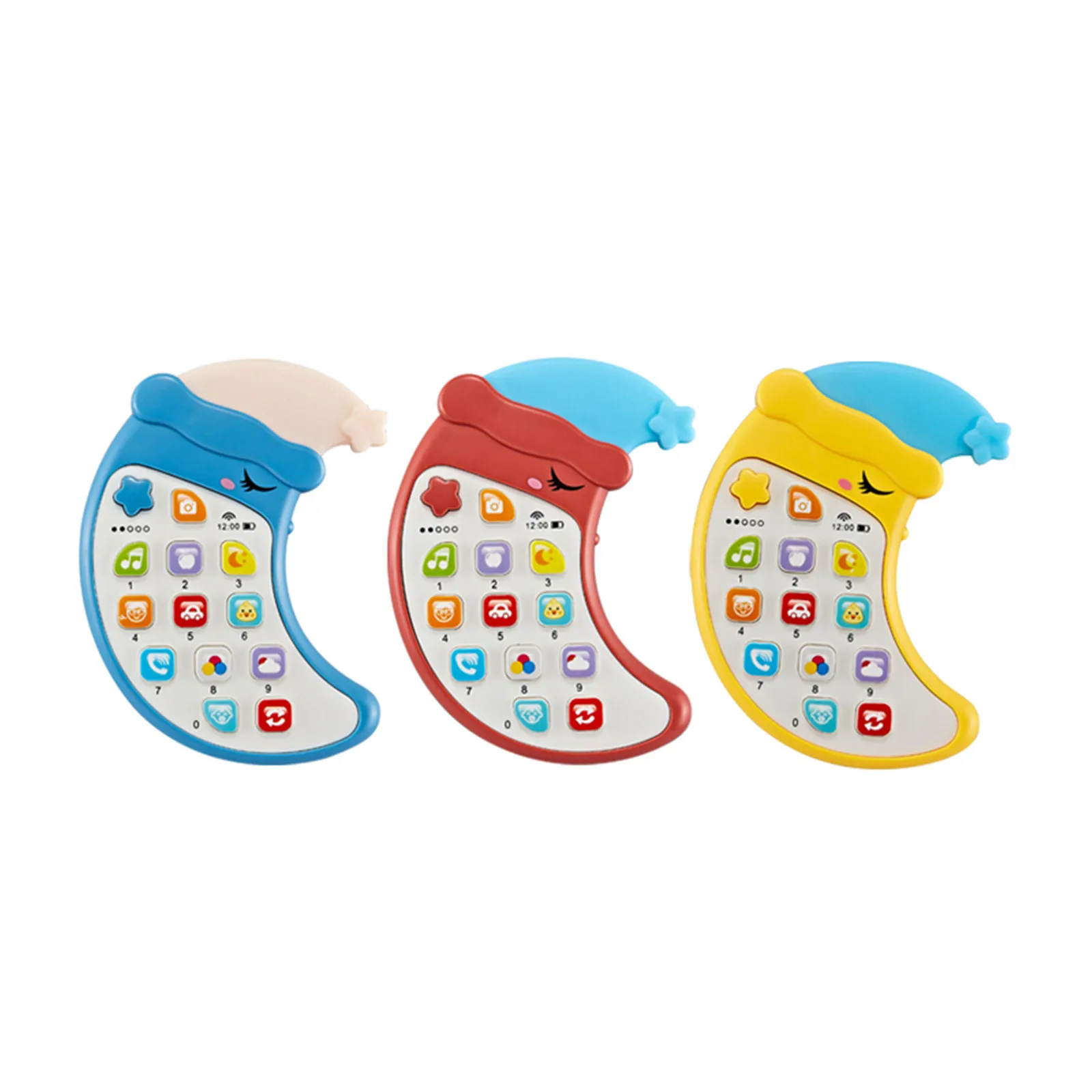 Baby Toys Intelligent Light Music Cartoon Moon Telephone Early Education Toy Electric Numbers Learning Toy For Baby
Baby Toys Intelligent Light Music Cartoon Moon Telephone Early Education Toy Electric Numbers Learning Toy For Baby