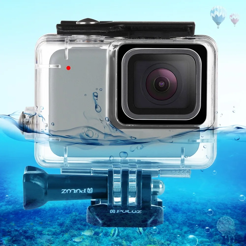 PULUZ 45m Underwater Waterproof Housing Diving Case for GoPro HERO 4 Session 5 Session HERO 7 with Buckle Basic Mount & Screw
PULUZ 45m Underwater Waterproof Housing Diving Case for GoPro HERO 4 Session 5 Session HERO 7 with Buckle Basic Mount & Screw