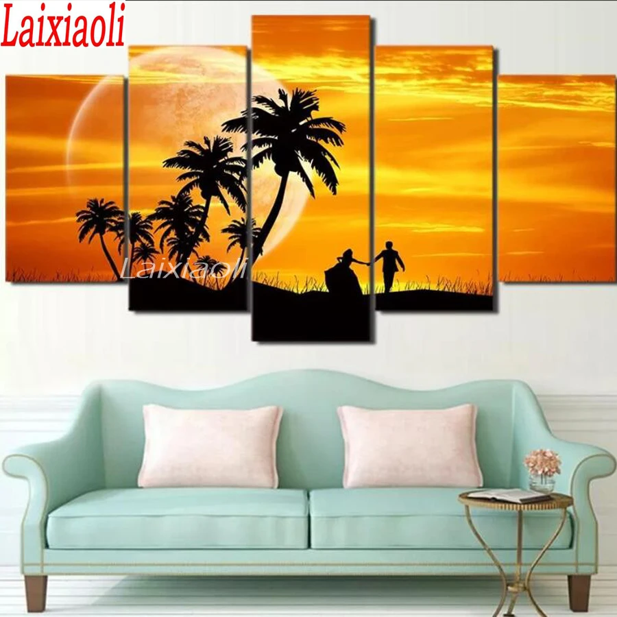5 pcs DIY Diamond Mosaic romantic Lover sunset landscape Full Square Diamond Painting Cross Stitch Diamond planet Wall Art gift
5 pcs DIY Diamond Mosaic romantic Lover sunset landscape Full Square Diamond Painting Cross Stitch Diamond planet Wall Art gift