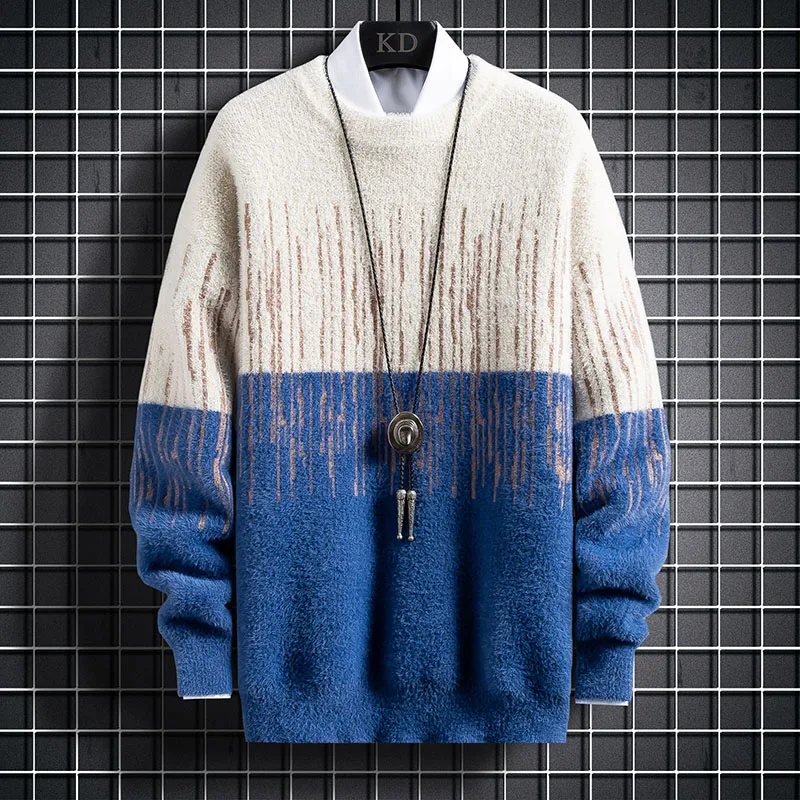 Top Quality Cashmere Sweater Men Pullover 2020 Winter Thick Warm Mens Christmas Sweaters Male Jumper Jersey
Top Quality Cashmere Sweater Men Pullover 2020 Winter Thick Warm Mens Christmas Sweaters Male Jumper Jersey