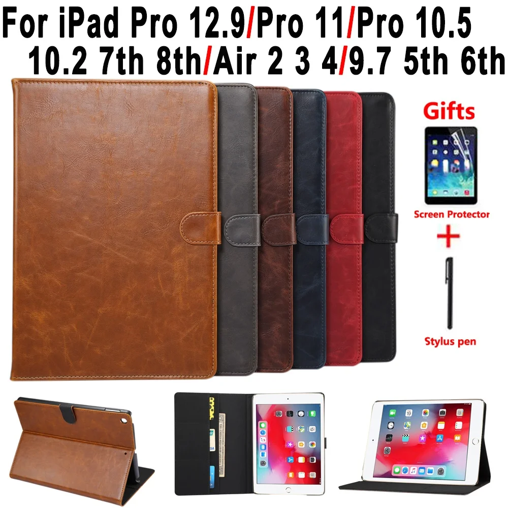 Premium Leather Case for IPad 10.2 7th 8th 2019 2020 Air 2 3 4 3rd 4th Pro 9.7 10.5 11 2021 5th 6th 2017 2018 Smart Tablet Shell
Premium Leather Case for IPad 10.2 7th 8th 2019 2020 Air 2 3 4 3rd 4th Pro 9.7 10.5 11 2021 5th 6th 2017 2018 Smart Tablet Shell