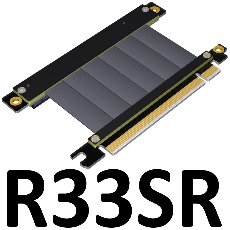 Elbow Design Gen3.0 PCI-E 16x to 16x 3.0 Riser Cable PCI-Express pcie X16 Extender Right Angle 10cm 20cm 30cm 40cm 50cm 100cm
Elbow Design Gen3.0 PCI-E 16x to 16x 3.0 Riser Cable PCI-Express pcie X16 Extender Right Angle 10cm 20cm 30cm 40cm 50cm 100cm