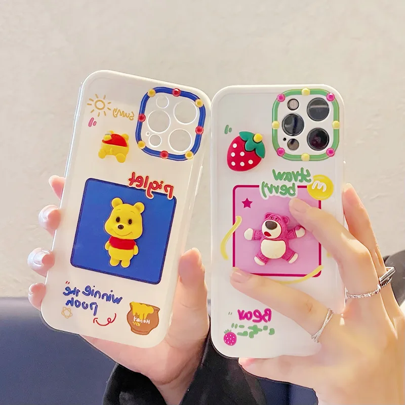 Disney Winnie the Pooh Lotso cartoon Mobile Phone Case for iPhone 7/8 plus x/xs xr xsmax 11 pro max 12pro max Cute phone Shell
Disney Winnie the Pooh Lotso cartoon Mobile Phone Case for iPhone 7/8 plus x/xs xr xsmax 11 pro max 12pro max Cute phone Shell