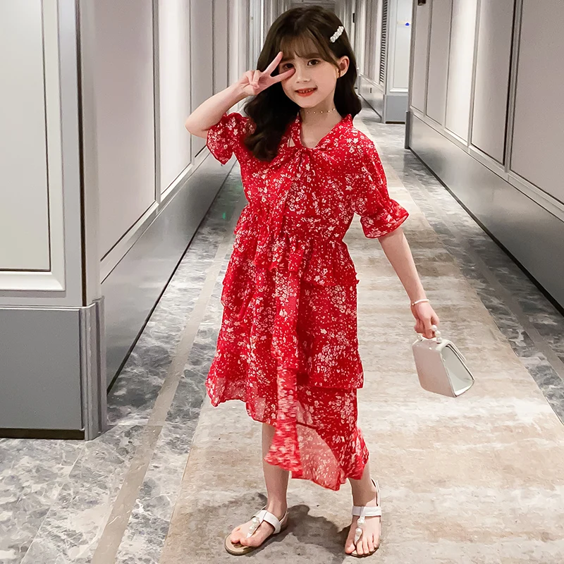 Big Girls Floral Dress Princess Children Clothes Summer 2021 Voile Layered Dresses Bohemian Kids Casual Costume 4 12 To 14 Years
Big Girls Floral Dress Princess Children Clothes Summer 2021 Voile Layered Dresses Bohemian Kids Casual Costume 4 12 To 14 Years
