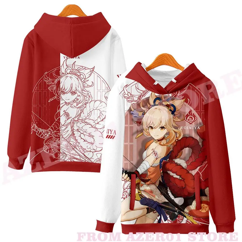 Men Hoodies Genshin Impact Yoimiya 3D print Hoodies T-shirt passionate Men/Women Streetwear Tshirt Zipper Kawaii harajuku hooded
Men Hoodies Genshin Impact Yoimiya 3D print Hoodies T-shirt passionate Men/Women Streetwear Tshirt Zipper Kawaii harajuku hooded