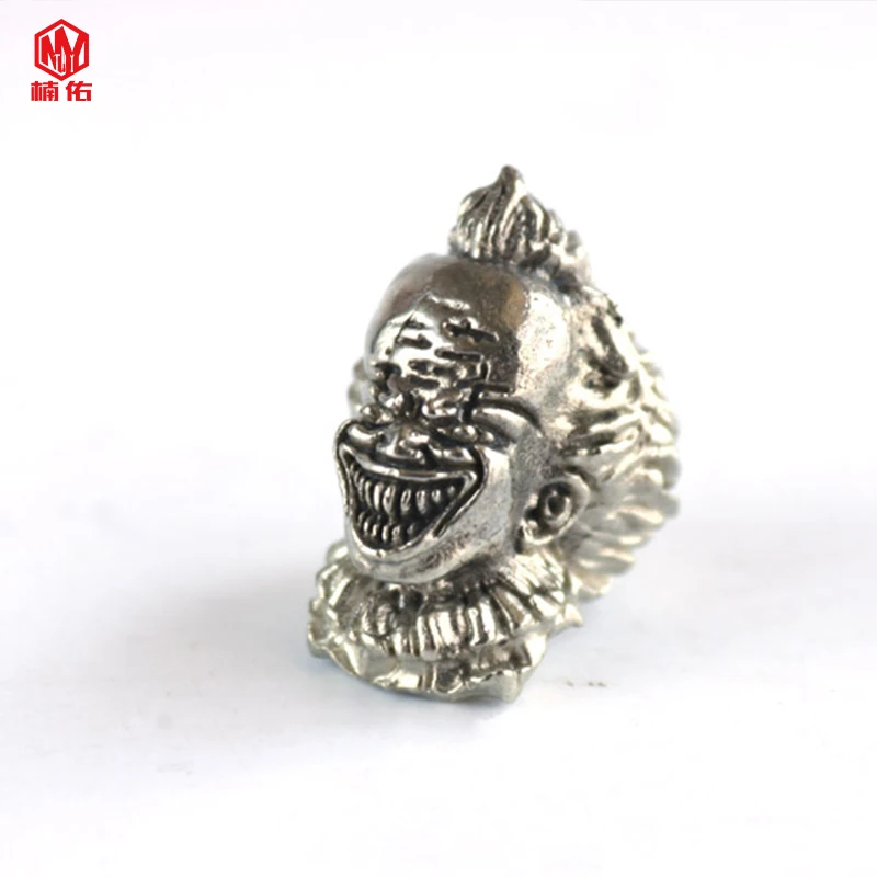 1PC EDC Paracord Beads Evil Clown Retro Brass White Copper Lanyard Pendants Knife Beads Umbrella Rope Cord Beads Pendants 
1PC EDC Paracord Beads Evil Clown Retro Brass White Copper Lanyard Pendants Knife Beads Umbrella Rope Cord Beads Pendants