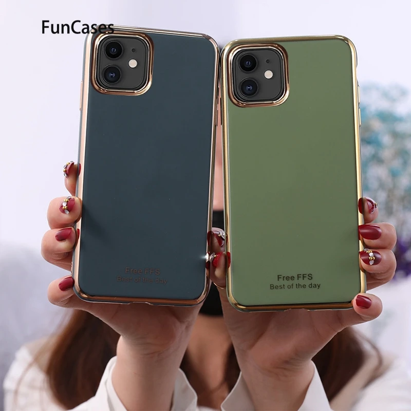 Зеленые защитные чехлы для телефонов iPhone XR Apple carcaso 6 1 дюймов XS 11 X SE 2020 Pro Max Мягкий