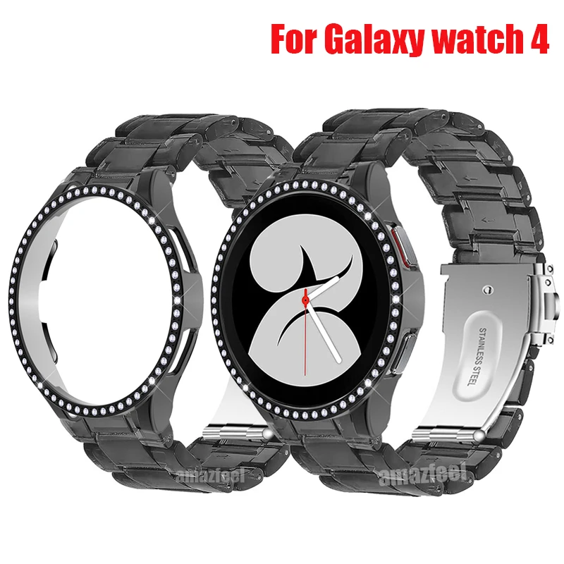 Ремешок из прозрачной смолы для Samsung galaxy watch 4 44 мм 40 мм/Watch 4 classic 46 мм 42 мм
Ремешок из прозрачной смолы для Samsung galaxy watch 4 44 мм 40 мм/Watch 4 classic 46 мм 42 мм