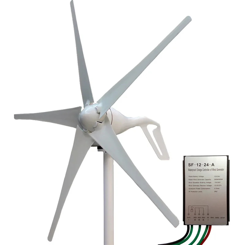Big Sale 3/5 Blades Optional 400W/800W 12V/24V Wind Turbine Generator Permanent Magnet Wind Generator For Home Lighting, Boats
Big Sale 3/5 Blades Optional 400W/800W 12V/24V Wind Turbine Generator Permanent Magnet Wind Generator For Home Lighting, Boats