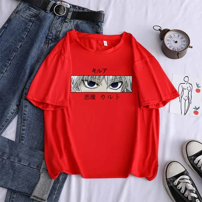 2021 new Hunter Hunter t-shirt men women round neck loose short-sleeved casual wild fashion personality loose oversize tops
2021 new Hunter Hunter t-shirt men women round neck loose short-sleeved casual wild fashion personality loose oversize tops