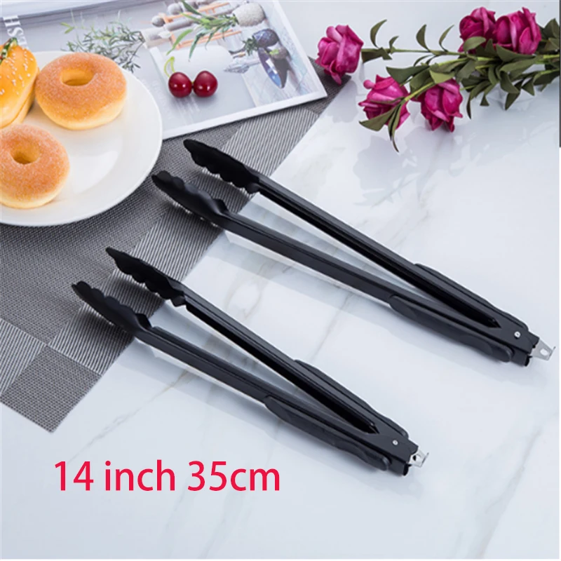 Food Clamp Stainless Steel Kitchen Non-slip Cooking Clamp Barbecue Salad Tool Barbecue Kitchen Accessories
Food Clamp Stainless Steel Kitchen Non-slip Cooking Clamp Barbecue Salad Tool Barbecue Kitchen Accessories
