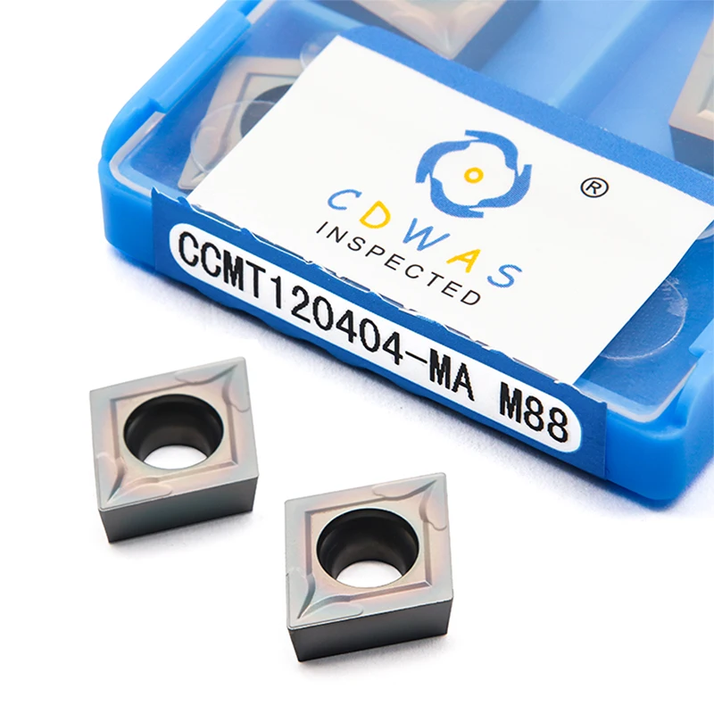 10pcs CCMT120404 MA M88 High Quality Carbide Inserts Internal Turning Tool CNC Lathe Cutter Tools CCMT 120404 Colorful Blades
10pcs CCMT120404 MA M88 High Quality Carbide Inserts Internal Turning Tool CNC Lathe Cutter Tools CCMT 120404 Colorful Blades