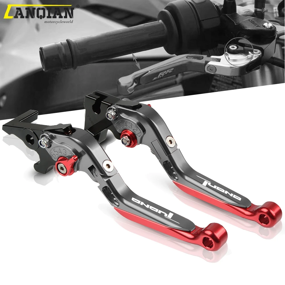 Motocycle Accessorise CNC Aluminum Adjustable Folding Brake Clutch Levers For Aprilia Tuono 2003-2007 Tuono R Tuono/R 2003-2009
Motocycle Accessorise CNC Aluminum Adjustable Folding Brake Clutch Levers For Aprilia Tuono 2003-2007 Tuono R Tuono/R 2003-2009