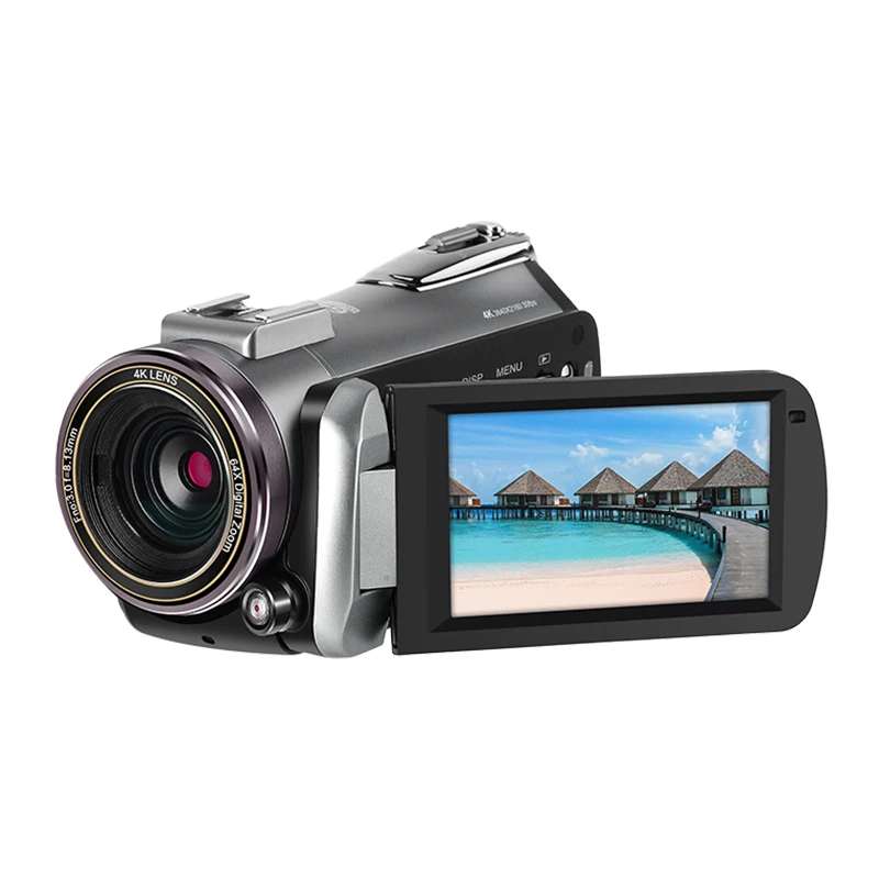 ORDRO AZ50 wifi Real 4K 30FPS видеокамера H.265 видео формат поддержка подключения стерео