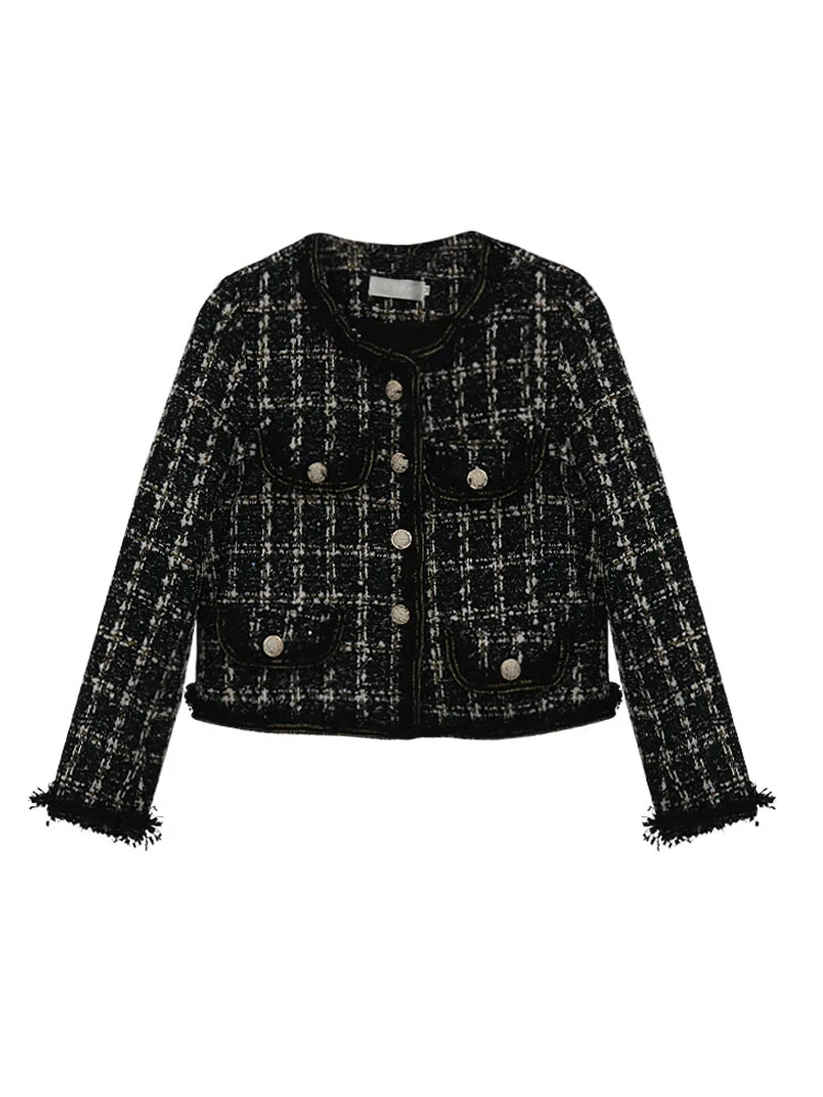 Autumn 2020 New Korean Style Fashionable And Versatile Short Tweed Small Tweed Coat Top Women's Wear
Autumn 2020 New Korean Style Fashionable And Versatile Short Tweed Small Tweed Coat Top Women's Wear