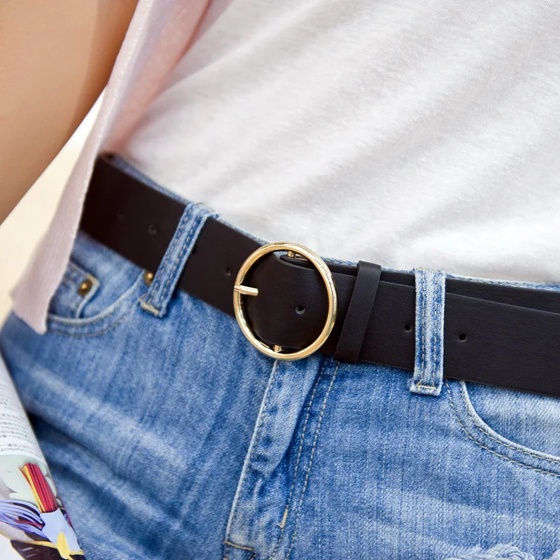 New Style Women's Accessories round Buckle Belt Taobao Hot Selling WOMEN'S Wide Belt Wholesale Four Sizes a Generation of Fat
New Style Women's Accessories round Buckle Belt Taobao Hot Selling WOMEN'S Wide Belt Wholesale Four Sizes a Generation of Fat