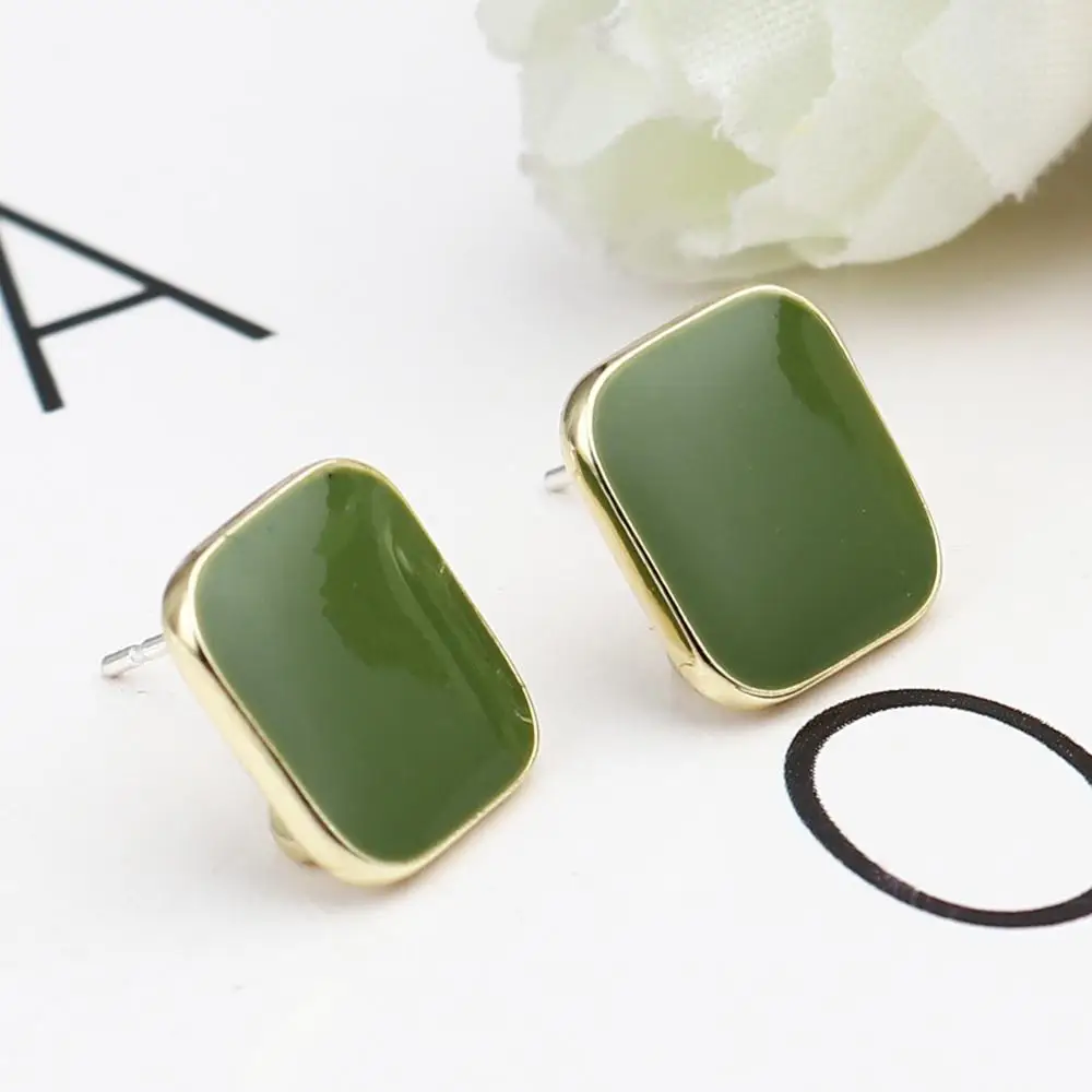 8Seasons Simple Women Handmade Ear Post Stud Earrings Findings Rhombus Gold Color Metal Multicolor Enamel Party Earrings Jewelry
8Seasons Simple Women Handmade Ear Post Stud Earrings Findings Rhombus Gold Color Metal Multicolor Enamel Party Earrings Jewelry