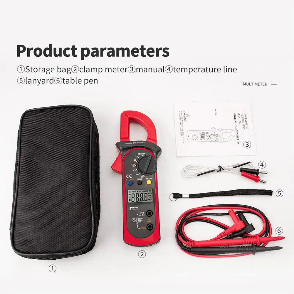 Mini Digital Multimeter With Buzzer Overload Protection Safety Voltage Ampere Ohm Tester Probe DC AC LCD Current Tester Tool
Mini Digital Multimeter With Buzzer Overload Protection Safety Voltage Ampere Ohm Tester Probe DC AC LCD Current Tester Tool