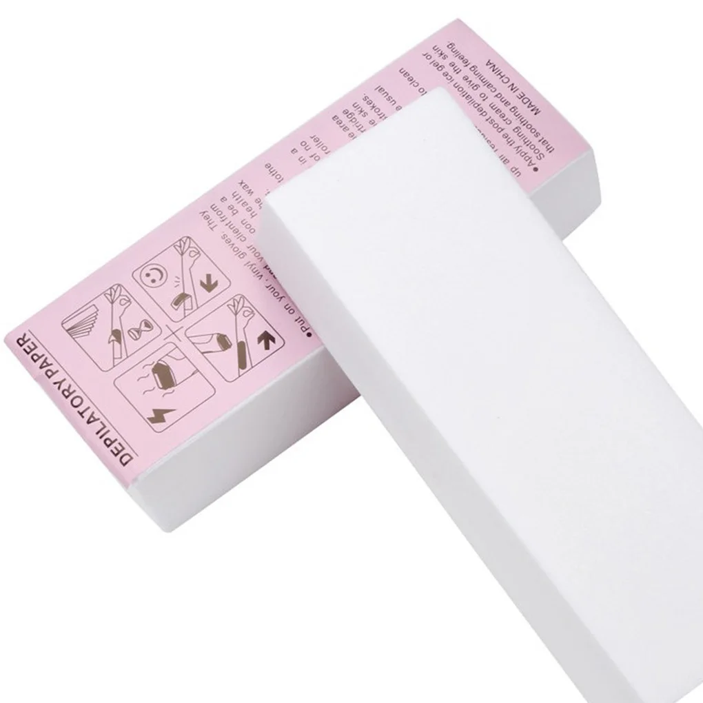 100pcs Hair Removal Paper Waxing Strips Disposable Non-woven Body Depilatory Wax Paper
100pcs Hair Removal Paper Waxing Strips Disposable Non-woven Body Depilatory Wax Paper