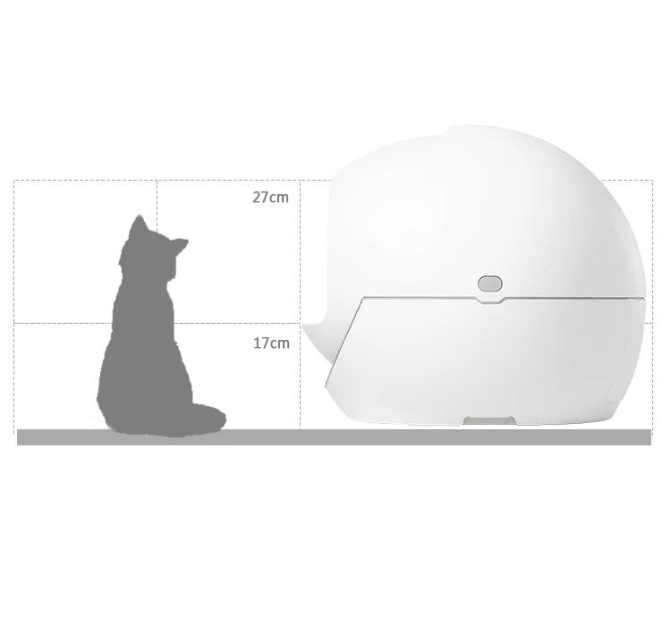 M8 Automatic Cat Litter Toilet Cleaner Electric Fully Enclosed Intelligent Shovel Deodorizer
M8 Automatic Cat Litter Toilet Cleaner Electric Fully Enclosed Intelligent Shovel Deodorizer