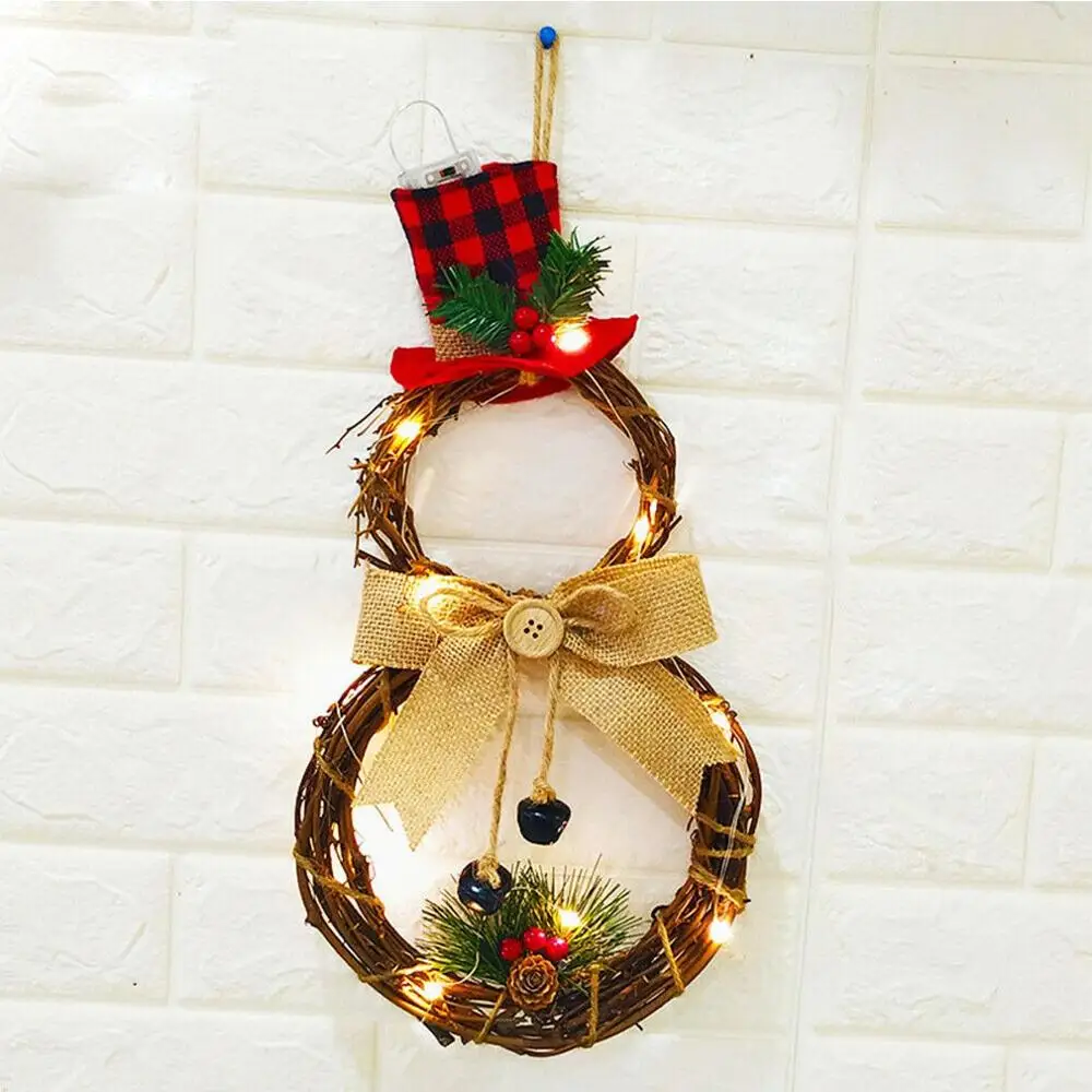 Wooden Christmas Garland Wreath Decor Wall Hanging Door Santa Claus Elk Snowman Ornaments Xmas Pendant Decor for Home 2021
Wooden Christmas Garland Wreath Decor Wall Hanging Door Santa Claus Elk Snowman Ornaments Xmas Pendant Decor for Home 2021