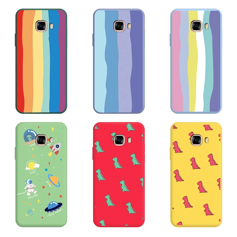 For Samsung Galaxy C7 Case Candy Colors Cartoon Cute Pattern Silicone Soft TPU Flower Dinosaur Shockproof Matte Phone Cover
For Samsung Galaxy C7 Case Candy Colors Cartoon Cute Pattern Silicone Soft TPU Flower Dinosaur Shockproof Matte Phone Cover
