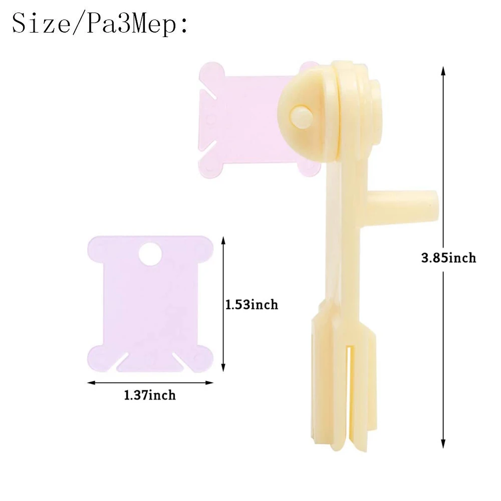 100pcs Plastic Floss Bobbins Thread Card&String Winder Cross Stitch Floss Thread Bobbins Organizer Craft DIY Sewing Storage
100pcs Plastic Floss Bobbins Thread Card&String Winder Cross Stitch Floss Thread Bobbins Organizer Craft DIY Sewing Storage