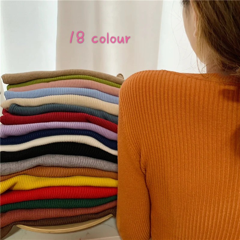 AOSSVIAO 2021 Knitted Women o-neck Sweater Pullovers spring Autumn Basic Women Sweaters Pullover Slim Fit Black cheap top
AOSSVIAO 2021 Knitted Women o-neck Sweater Pullovers spring Autumn Basic Women Sweaters Pullover Slim Fit Black cheap top