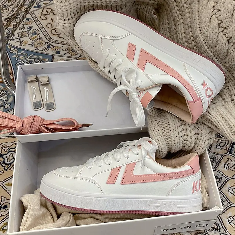 White Shoes for Women 2021 Spring Summer New Women's Shoes Student Fashion Casual Flat Sneakers Ins Fashion
White Shoes for Women 2021 Spring Summer New Women's Shoes Student Fashion Casual Flat Sneakers Ins Fashion