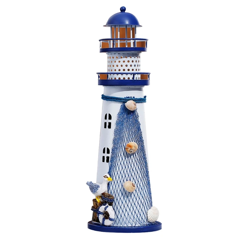 Retro lighthouse candlestick Mediterranean Candle Holders Style Wrought Iron Creative nostalgic Bar Home decoration W3JC
Retro lighthouse candlestick Mediterranean Candle Holders Style Wrought Iron Creative nostalgic Bar Home decoration W3JC