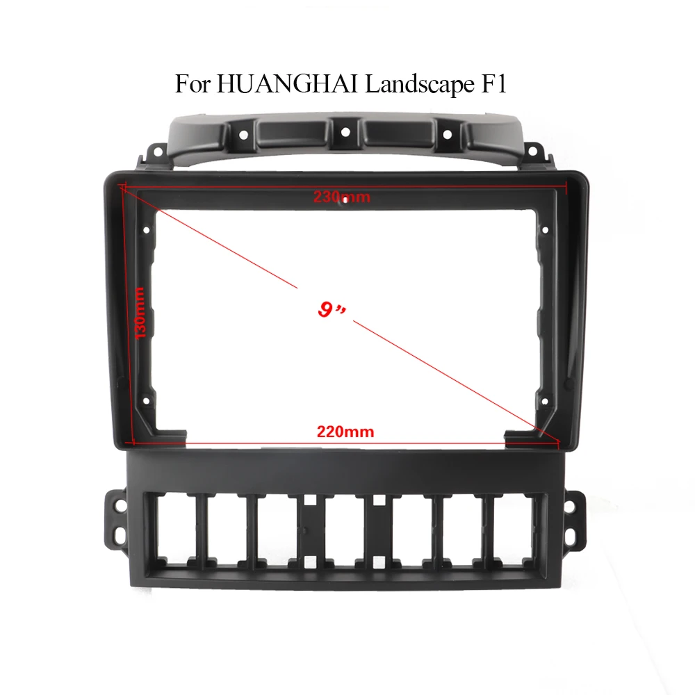 Dounle Din Black ABS Trim Fascia Frame For HUANGHAI LANDSCAPE F1 Refit Car Android Radio Navigation DVD Mounting Dashboard New
Dounle Din Black ABS Trim Fascia Frame For HUANGHAI LANDSCAPE F1 Refit Car Android Radio Navigation DVD Mounting Dashboard New