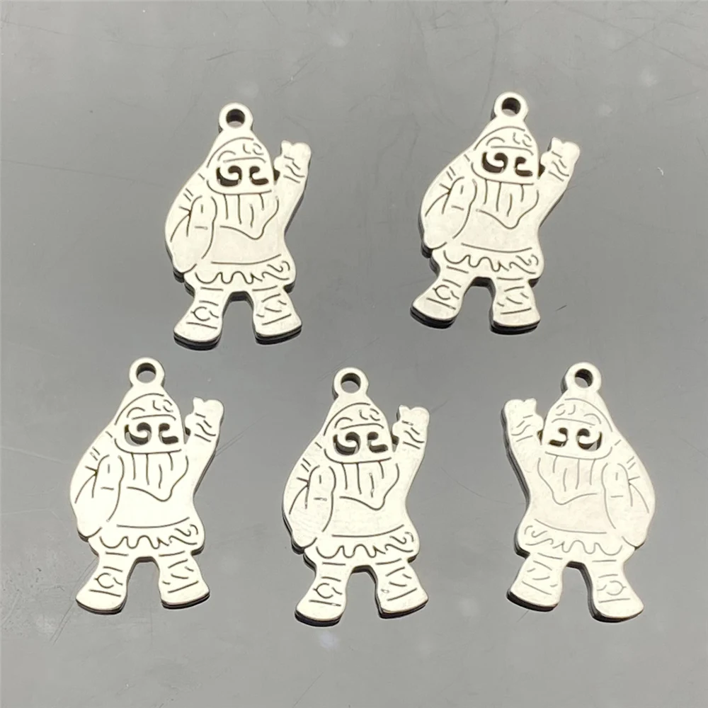5pcs 12*22mm Father Christmas Charm 2side Wholesale 100% Stainless Steel Santa Claus Charm Jewelry Pendant HandmadeDiy Making
5pcs 12*22mm Father Christmas Charm 2side Wholesale 100% Stainless Steel Santa Claus Charm Jewelry Pendant HandmadeDiy Making