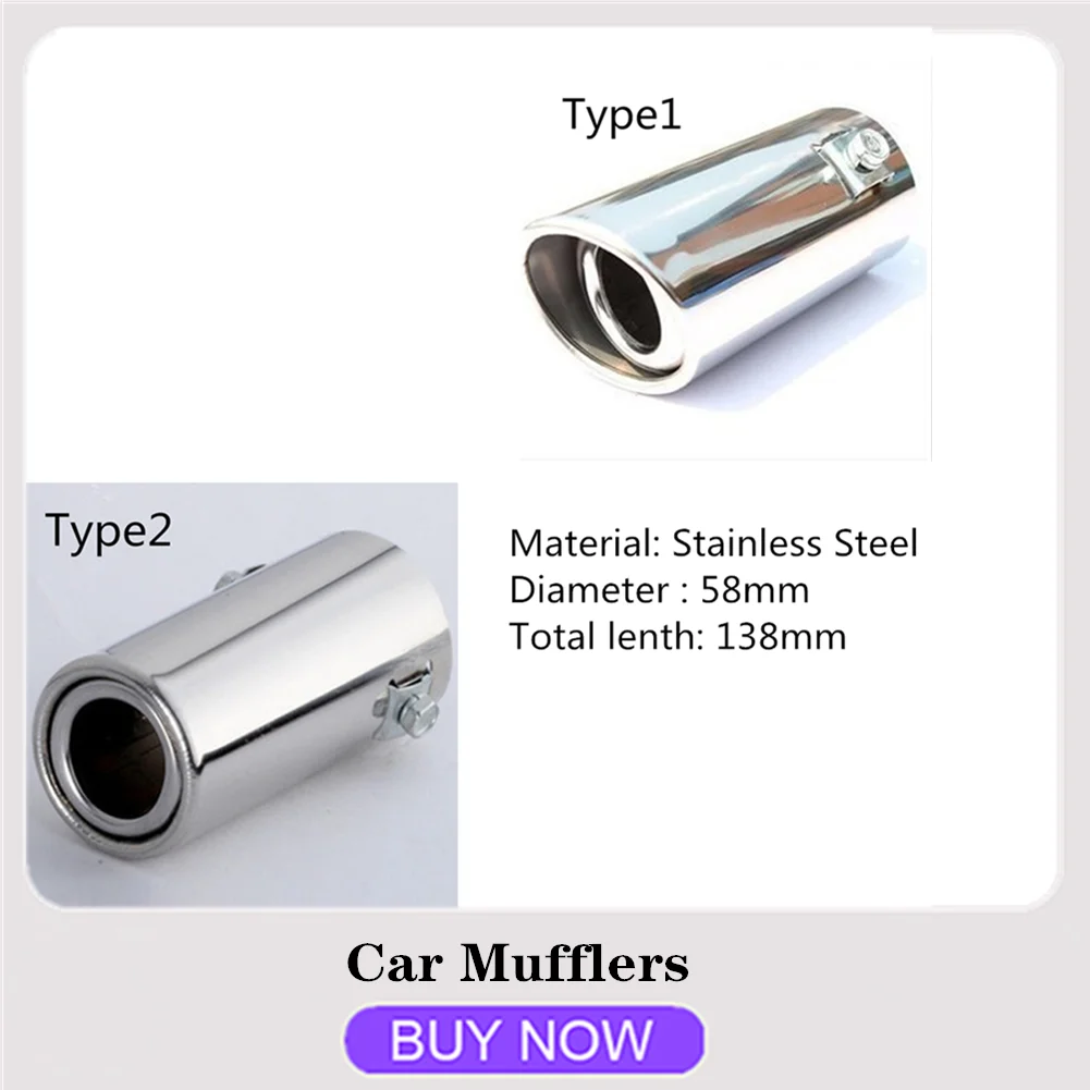 Nozzle For Muffler Exhaust System Exhaust Tip Systems Vehicle Chrome Exhaust Tip Steel Stainless Chrome Lining Car Accessories
Nozzle For Muffler Exhaust System Exhaust Tip Systems Vehicle Chrome Exhaust Tip Steel Stainless Chrome Lining Car Accessories