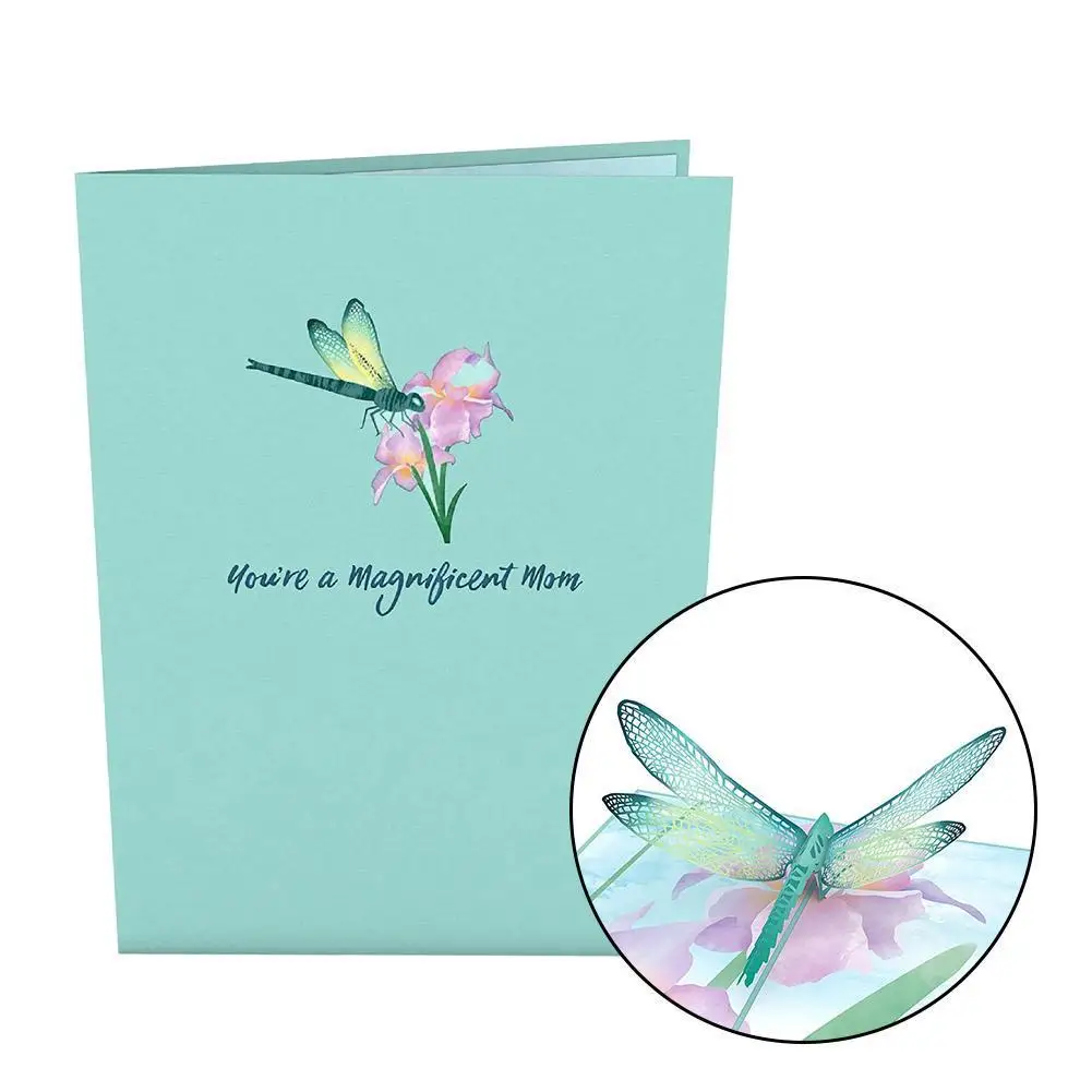Mother's Dragonfly 3D Card Up Card Handmade Greeting Postcard Card For Your Gifts Mother's Mom Day U2N1
Mother's Dragonfly 3D Card Up Card Handmade Greeting Postcard Card For Your Gifts Mother's Mom Day U2N1