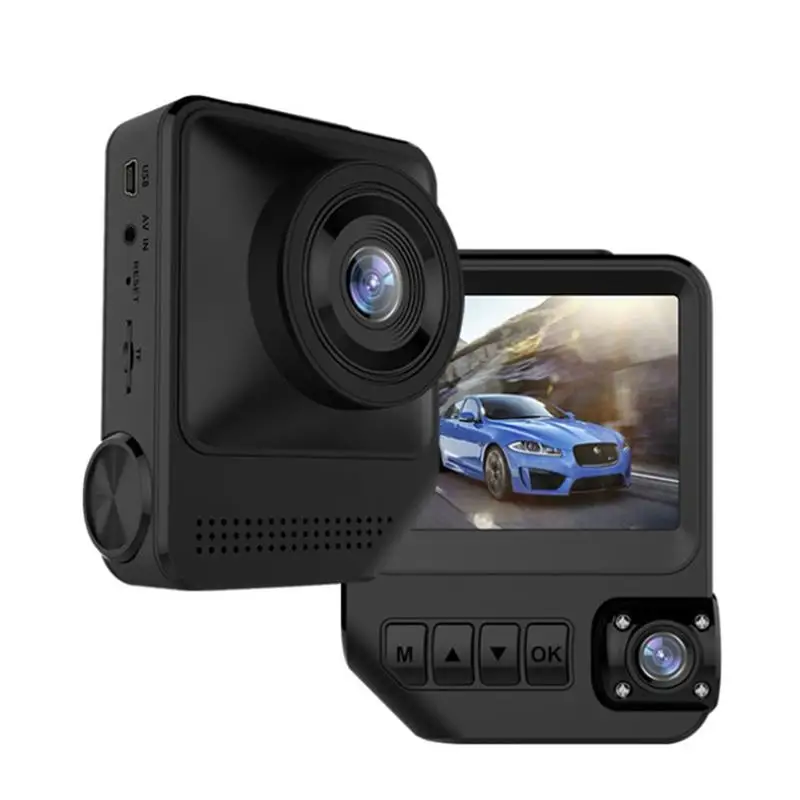 170 градусов черный широкий угол 2,31 дюймов 1080P передний двойной объектив тахограф камера заднего вида Автомобильный видеорегистратор Регист...
170 градусов черный широкий угол 2,31 дюймов 1080P передний двойной объектив тахограф камера заднего вида Автомобильный видеорегистратор Регист...