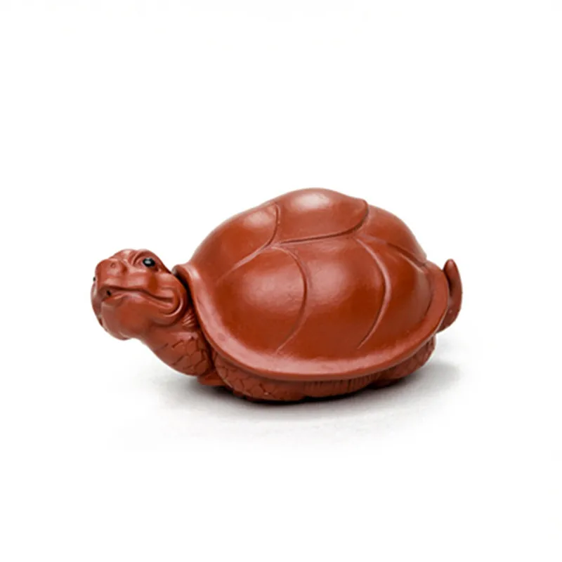 Yixing Purple Clay Tea Pet Handmade Tortoise Model Sculpture Tea Figurine Ornaments Crafts Home Boutique Tea Set Decoration Art
Yixing Purple Clay Tea Pet Handmade Tortoise Model Sculpture Tea Figurine Ornaments Crafts Home Boutique Tea Set Decoration Art