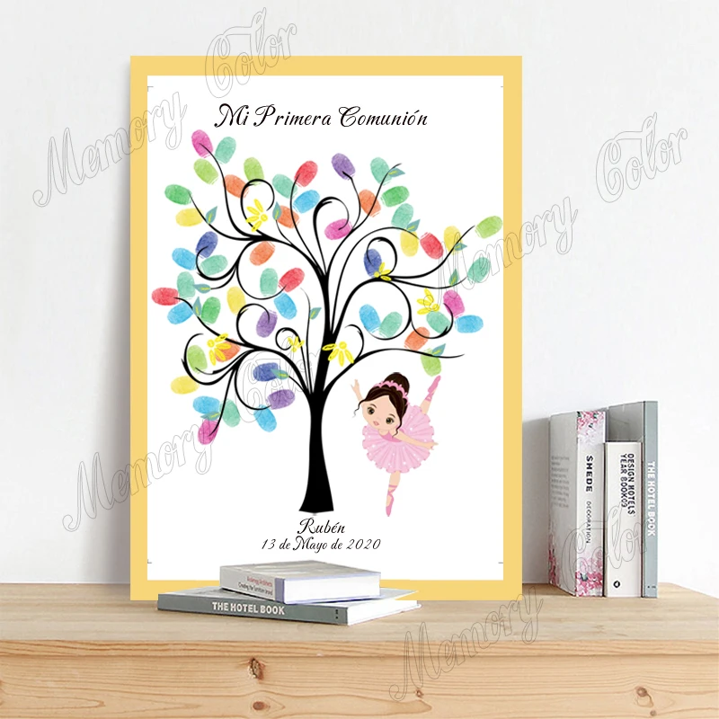 Персонализированные Дети Primera Comunión Гостевая книга пользовательские тема имя Дата отпечатков пальцев DIY холст для мальчиков девочек Первое ...
Персонализированные Дети Primera Comunión Гостевая книга пользовательские тема имя Дата отпечатков пальцев DIY холст для мальчиков девочек Первое ...