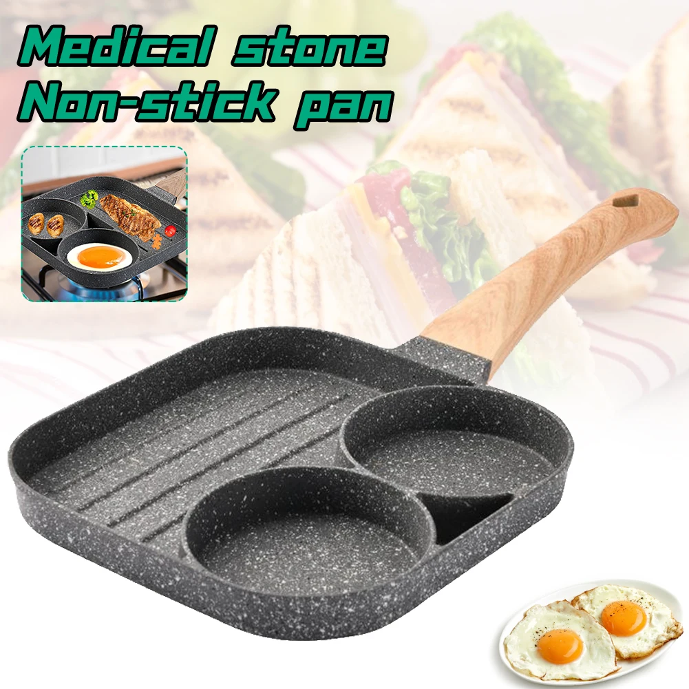 New Saucepan Multifunctional Frying Pan With Four Hole Non Stick For Breakfast Maker Steak Egg Pancake Pan Cookware
New Saucepan Multifunctional Frying Pan With Four Hole Non Stick For Breakfast Maker Steak Egg Pancake Pan Cookware