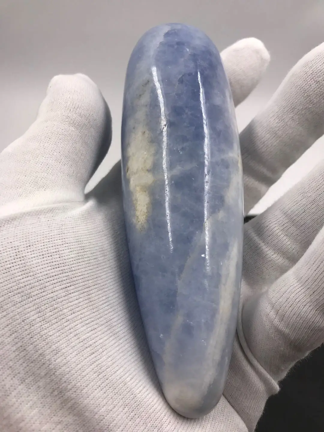 Natural Blue Crystal Stick Massage Stick Healing Magic Wand Meditation Stones and Crystals Wicca
Natural Blue Crystal Stick Massage Stick Healing Magic Wand Meditation Stones and Crystals Wicca