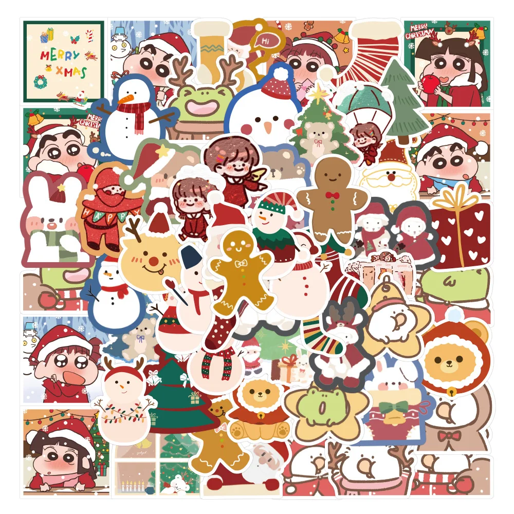 2021 Christmas Sticker 50pcs Cute Luggage Storage Box Scooter Graffiti Sticker Marked Waterproof Stickers Stationery Not Repeat
2021 Christmas Sticker 50pcs Cute Luggage Storage Box Scooter Graffiti Sticker Marked Waterproof Stickers Stationery Not Repeat