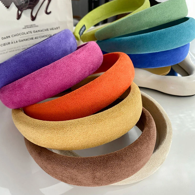 2021 New Female Bezel Padded Headband for Women Solid Thick Hair Hoop Velvet Hairband Sponge Hair Band Girls Hair Accessories
2021 New Female Bezel Padded Headband for Women Solid Thick Hair Hoop Velvet Hairband Sponge Hair Band Girls Hair Accessories