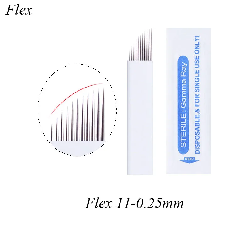 500pcs Microblading Bevel Manual Blade White 11 Needle 0.25mm Microblading Needles Eyebrow Tattoo Needles Embroidery
500pcs Microblading Bevel Manual Blade White 11 Needle 0.25mm Microblading Needles Eyebrow Tattoo Needles Embroidery
