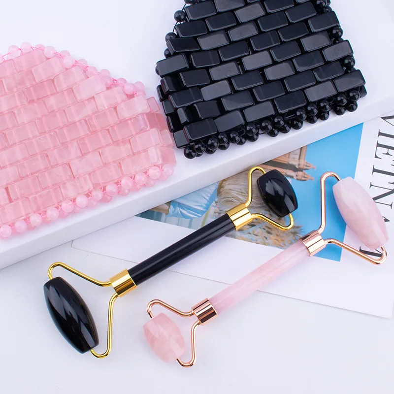 Natural Rose Jade Stone Scraper Roller Massage Box Set Gouache Quartz Gua Sha Face Massager Beauty Rods Relaxing Care Eye Tools
Natural Rose Jade Stone Scraper Roller Massage Box Set Gouache Quartz Gua Sha Face Massager Beauty Rods Relaxing Care Eye Tools