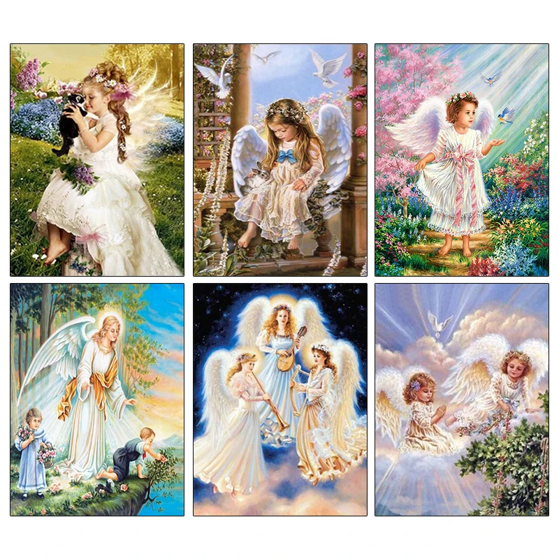 AMPHIBOLE 5D Diamond Painting Angel Cross Stitch Full Square Diamond Embroidery Girl Rhinestone Mosaic Home Decor Gift
AMPHIBOLE 5D Diamond Painting Angel Cross Stitch Full Square Diamond Embroidery Girl Rhinestone Mosaic Home Decor Gift