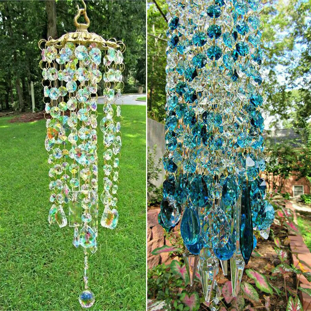 Colorful Crystal Wind Chimes Home Garden Patio Lawn Hanging Decoration Ornament Wind Chimes Crystal Wind Chimes Wind Chimes
Colorful Crystal Wind Chimes Home Garden Patio Lawn Hanging Decoration Ornament Wind Chimes Crystal Wind Chimes Wind Chimes