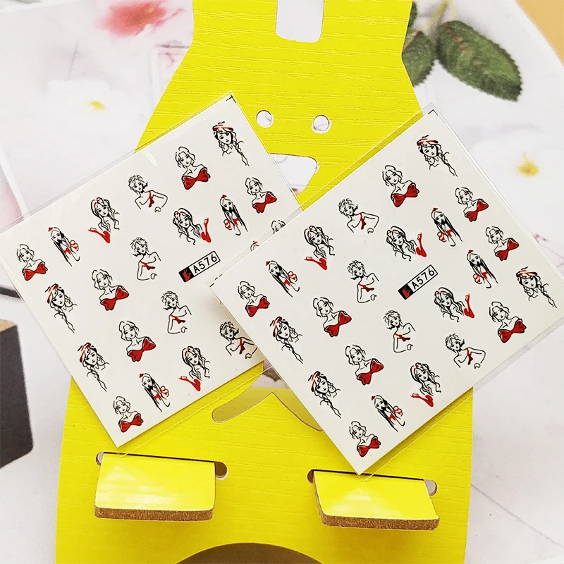 2pc Stickers for Nails Girl Princess Design Nail Art Decorations Manicure Decor Watercolor Nail Decal Stickers Accessoires
2pc Stickers for Nails Girl Princess Design Nail Art Decorations Manicure Decor Watercolor Nail Decal Stickers Accessoires