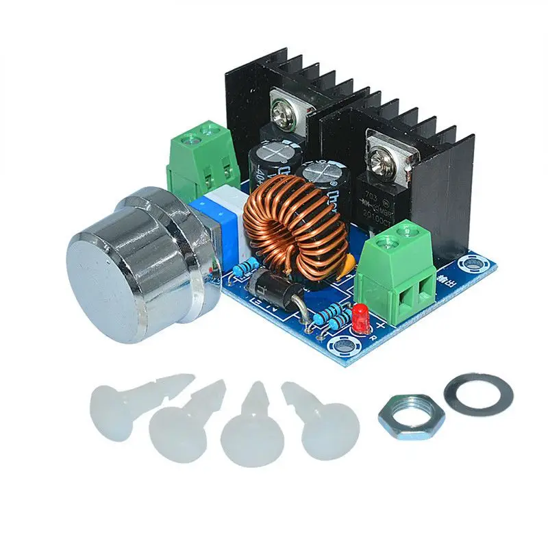 XH-M401 DC-DC Step Down Buck Converter Power Supply Module PWM Adjustable 4-40V To 1.25-36V DC DC Voltage Regulator 8A 200W
XH-M401 DC-DC Step Down Buck Converter Power Supply Module PWM Adjustable 4-40V To 1.25-36V DC DC Voltage Regulator 8A 200W