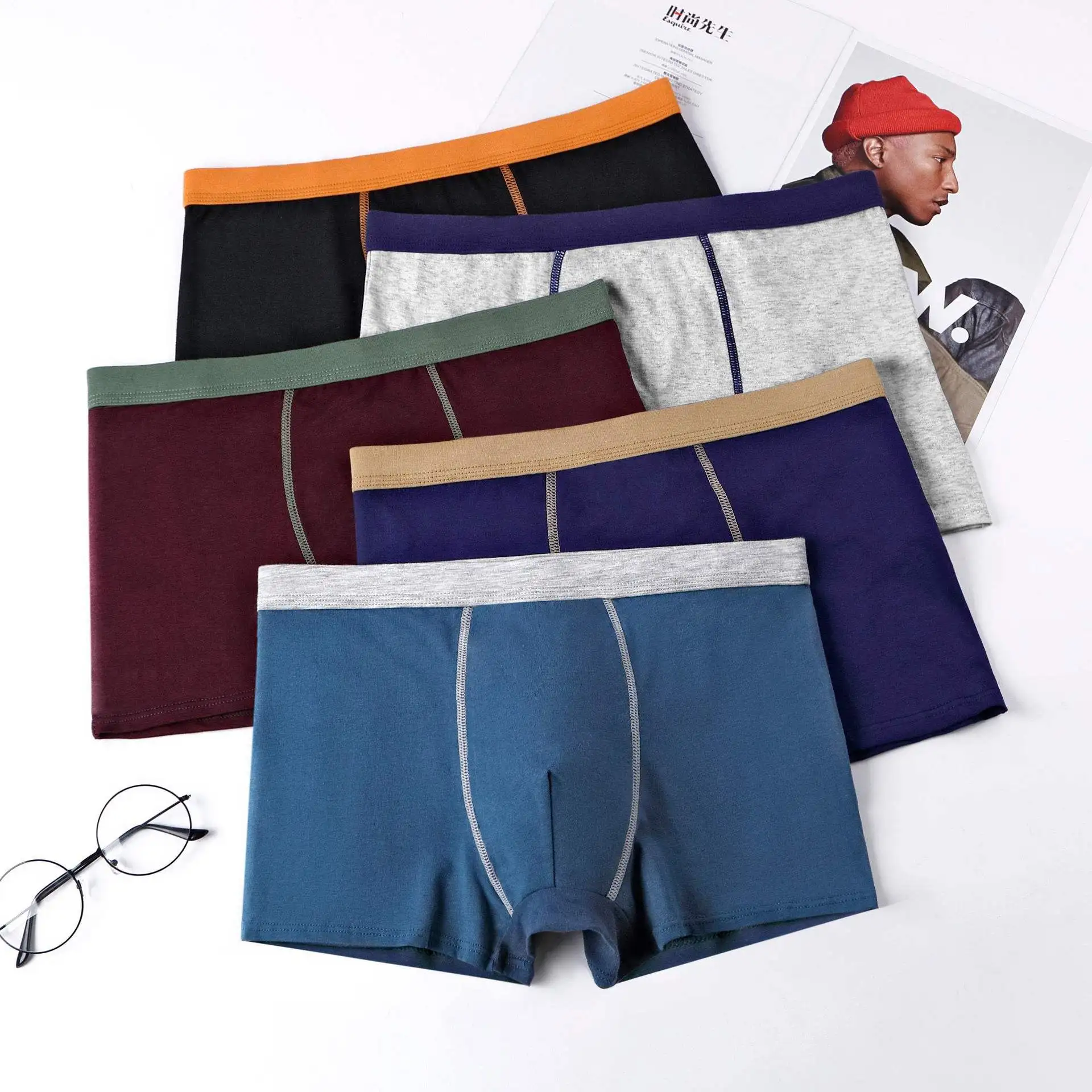 4pcs Men Underwear Cotton Boxer Men Underpants Comfortable Breathable Solid Boxershorts Men Boxers Underpants boxer Boxershorts
4pcs Men Underwear Cotton Boxer Men Underpants Comfortable Breathable Solid Boxershorts Men Boxers Underpants boxer Boxershorts