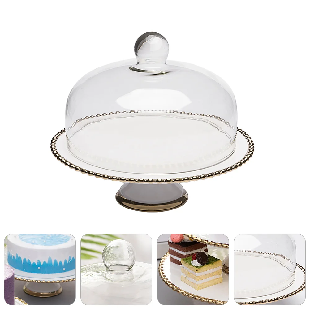 1 Set Party Cake Glass Cover Food Cover Dessert Cake Plate Dust-proof Cover
1 Set Party Cake Glass Cover Food Cover Dessert Cake Plate Dust-proof Cover